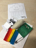 Rainbow Cloud Hand Sewing Kit