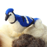 Blue Jay Needle Felting Kit