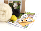 Snowy Owl Needle Felting Kit