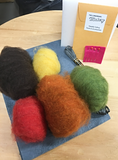 Flat Needle Felting Fall Banner Kit