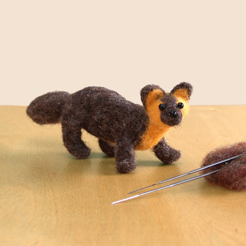 Newfoundland Pine Marten Needle Felting Kit