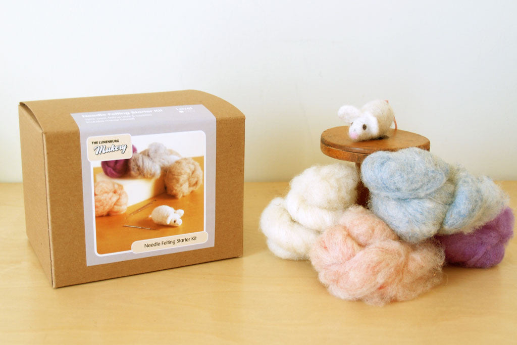 Filges Needle Felting Kit, Starter Kit Organic Wool - Alder & Alouette